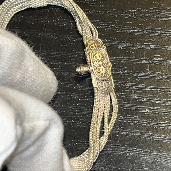 Vintage 925 sterling silver bracelet 13 grams 7” - Picture 12 of 12